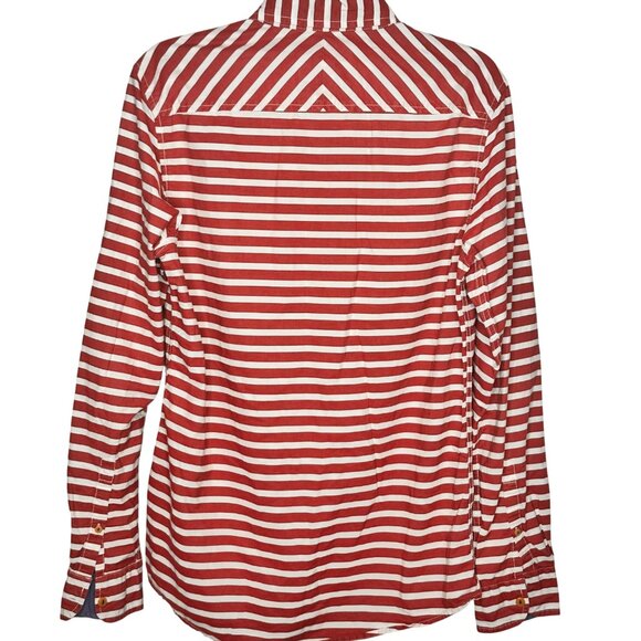 Solly Jeans Co Mens M/L (40) Stripe Dress Shirt Preppy 90s Y2K Old Money Retro - Picture 2 of 10